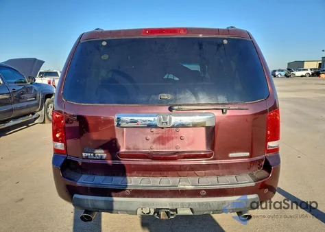 2010 Honda Pilot Touring from USA, damaged, VIN 5FNYF3H96AB010461